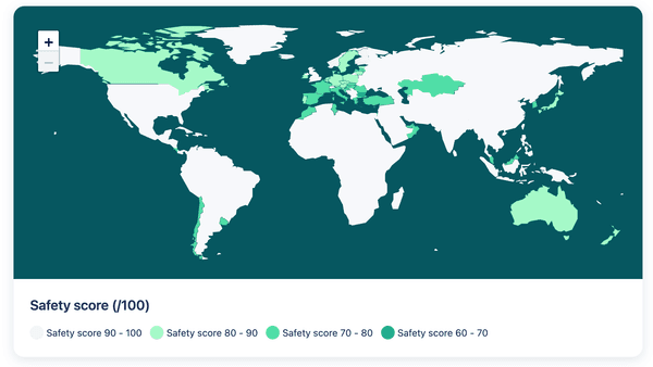 Safest Countries in the World 2026 – HelloSafe Safety Index
